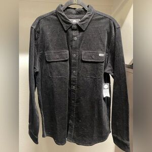 Salty Crew Long Sleeve Snap Button Corduroy Shirt